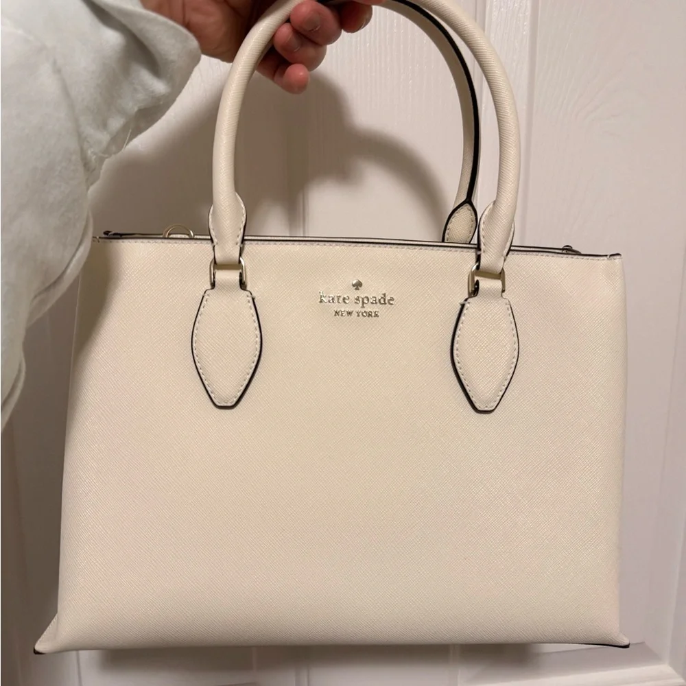 Kate Spade Elegant Cream Satchel